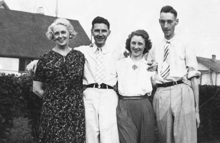 Catherine Golden, Stanley, Shirley and Thomas Golden (Mother and Siblings together) Golden Family Treasure | Alex Inspired