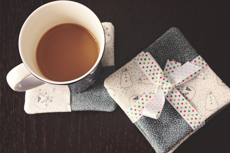 DIY Handmade Custom Fabric Coasters | Alex Inspired 