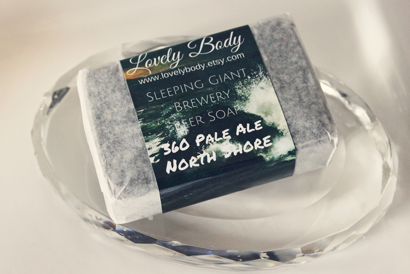 Lovely Body Handmade 360 Pale Ale North Shore Soap | Alex Inspired