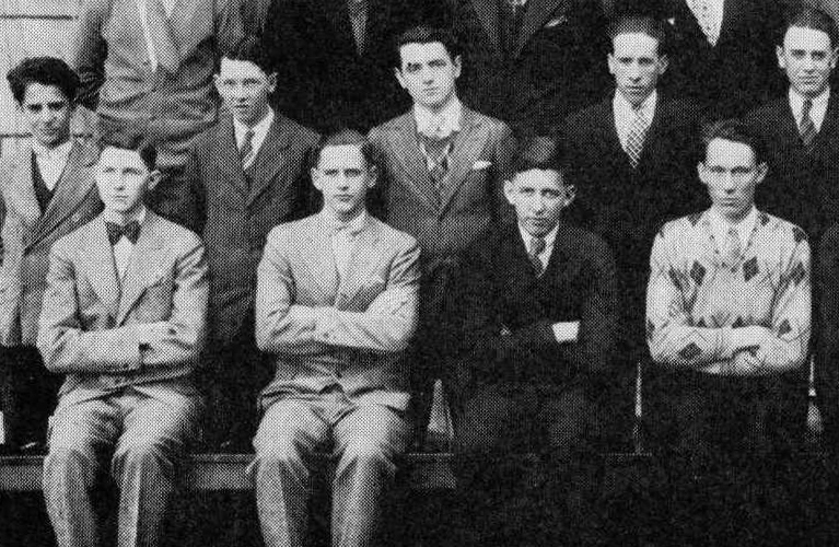 Ready to kick-start your genealogy hunt? Here are 10 questions to ask your grandparents to start you on your journey | site: Alex Inspiried – picture of Alex’s Grandpa at DeLaSalle High School, Minneapolis 1929.