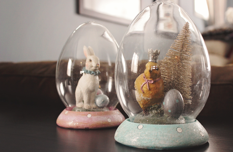 Easter Cloches - the before, mini easter makeover | alex inspired