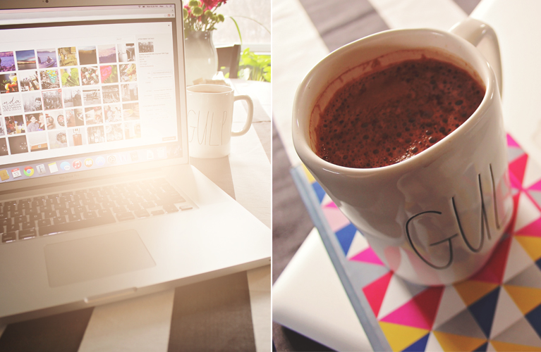 Is your Blog Accessible!? (Laptop, coffee and notebook on desk) | Alex Inspired