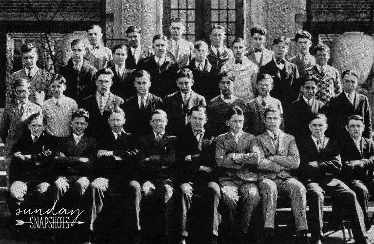  1928 De La Salle High School Year Book Photo of Stanley Golden | Alex Inspired