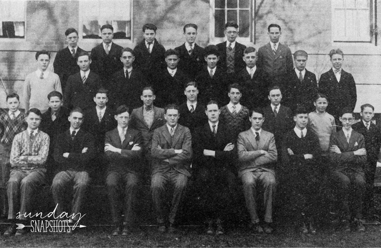  1928 De La Salle High School Year Book, Sophomore Class Photo of Thomas Golden | Alex Inspired