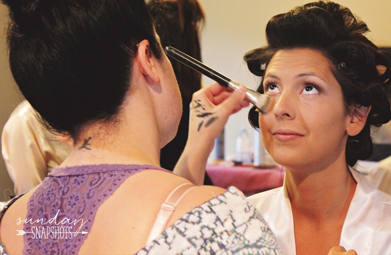 Sunday Snapshots - matrimony morning | Bride and Bridesmaids getting ready in the morning | Alex Inspired