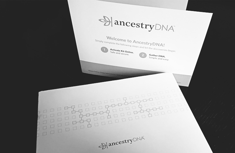 Ancestry DNA Kit - prior to opening it | Alex Inspired