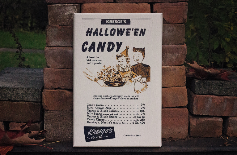 Vintage Halloween Ad Art | Easy to create canvases for authentic and fun Halloween Decor | Alex Inspired