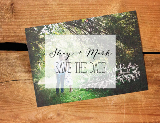 Shay + Mark - Save the Date | Alex Inspired