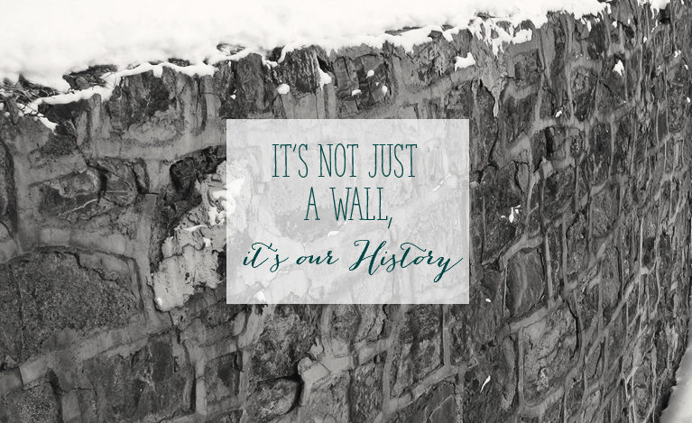 The historic High Street Stone Wall - Slated for Demolition | Alex Inspired