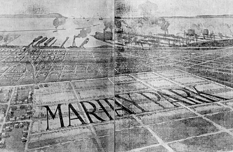 Mariday Park Advertisement from 1909 - J.J. Carrick | Alex Inspired