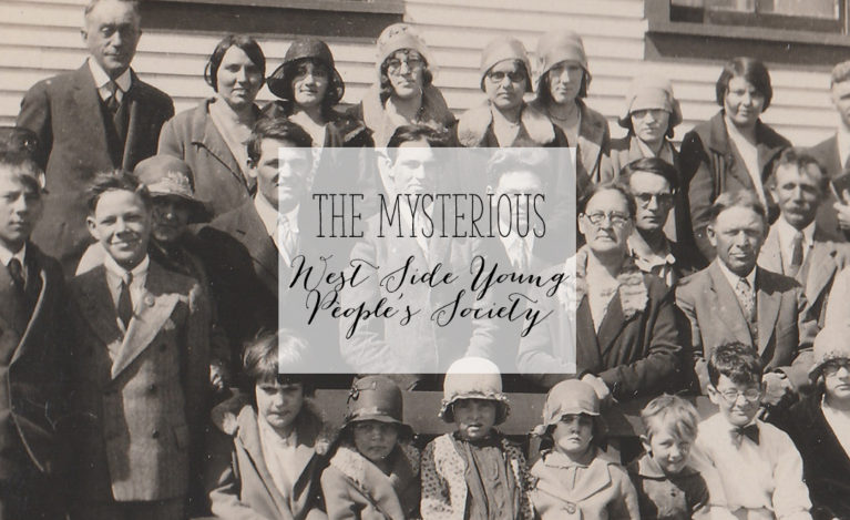 The Mysterious West Side Young People's Society | Alex Inspired