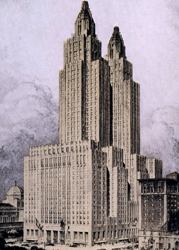 The Waldorf-Astoria Vintage Postcard