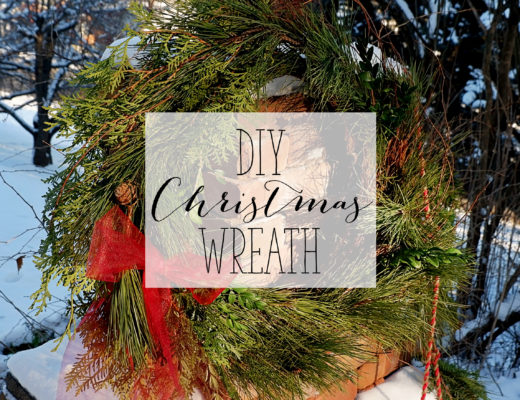 DIY Christmas Wreath - Fresh Green Christmas Wreath | Alex Inspired