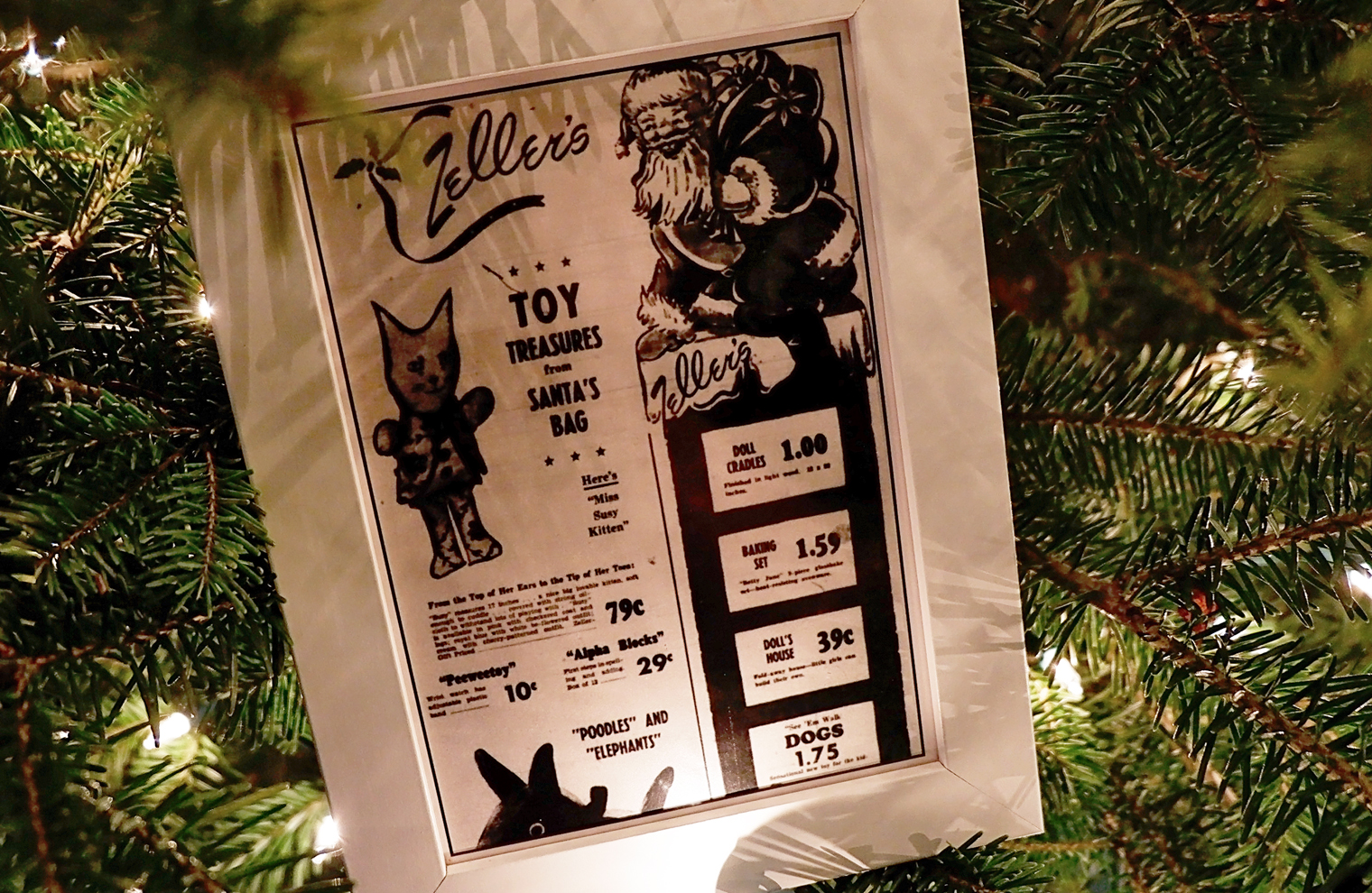 Vintage Christmas Ads from Zellers | Alex Inspired