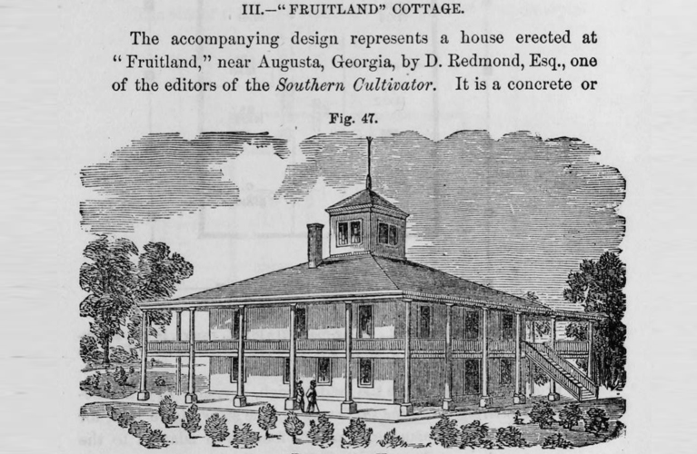 The Fruitlands Cottage, now home to the Augusta Golf Clubhouse | Alex Inspired