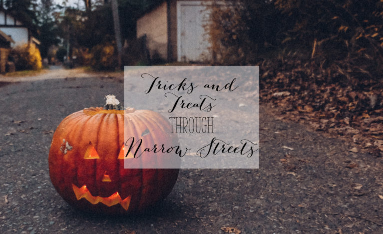 Jack-O-Lantern in laneway, Court Street Ridge | Alex Inspired
