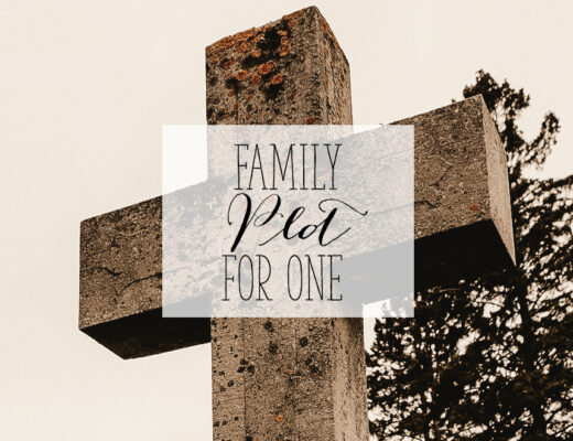 Family Plot for One - Alex Inspired, cemetery headstone at St. Andrew Cemetery Thunder Bay - McBrady